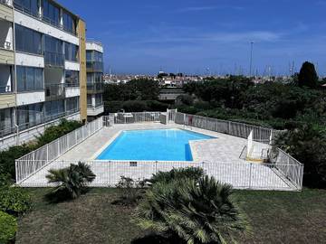 Gîte pour 4 personnes, avec piscine et terrasse dans Aqualand (Cap d'Agde)