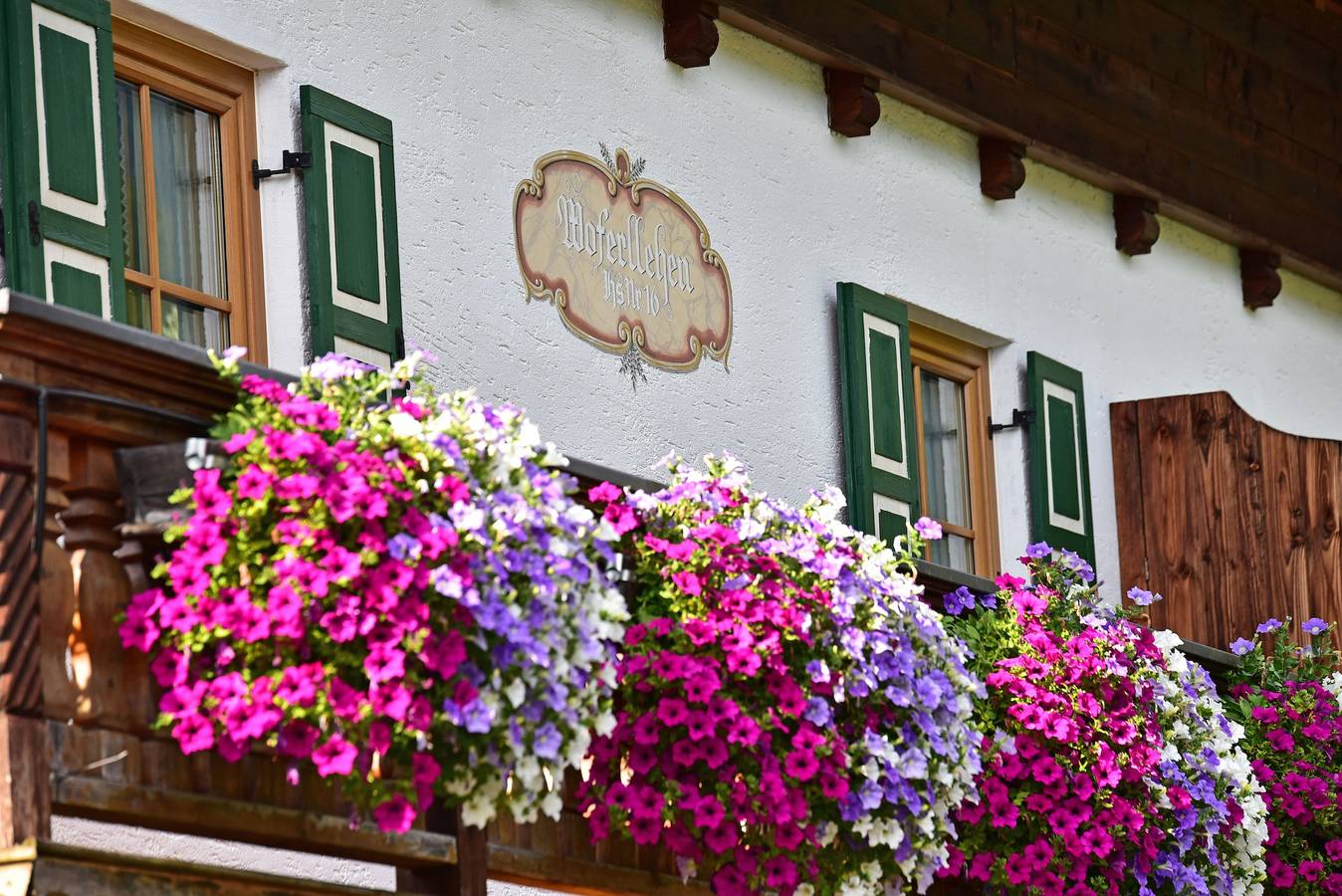 Ferienwohnungen Woferllehen Brandner - holiday flat Wiesenblume, for 2 persons in Göllstock, Berchtesgaden