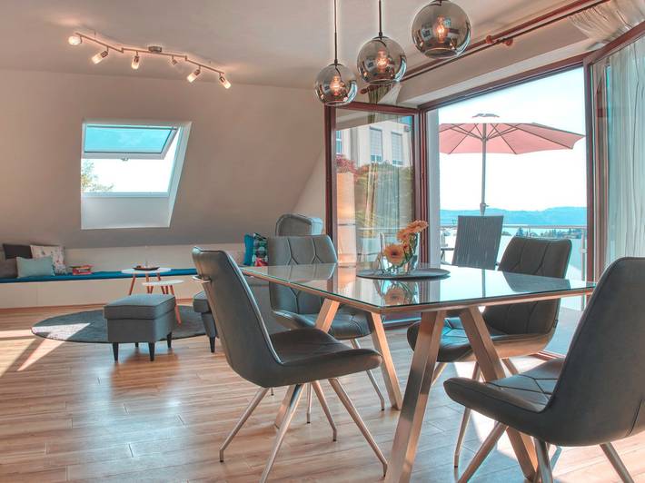 Ferienwohnung für 4 Personen, mit Balkon und Garten sowie Seeblick in Überlingen - 3