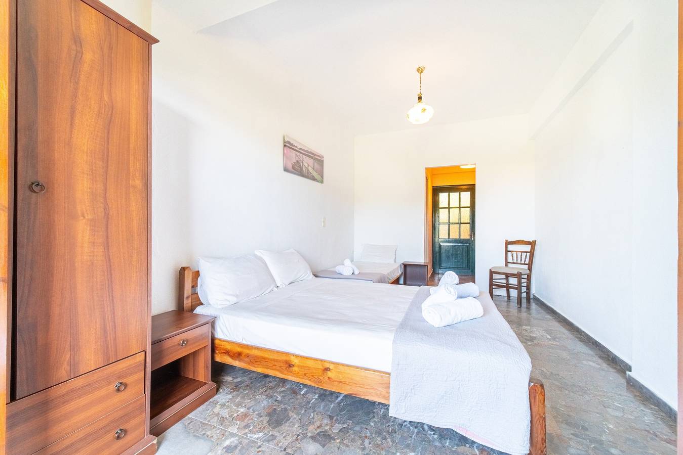 Entire studio, Studio Apartment "Arianna Studio Ground Floor 4" with Sea View, Shared Pool & Wi-Fi in Paleokastritsa, Corfu