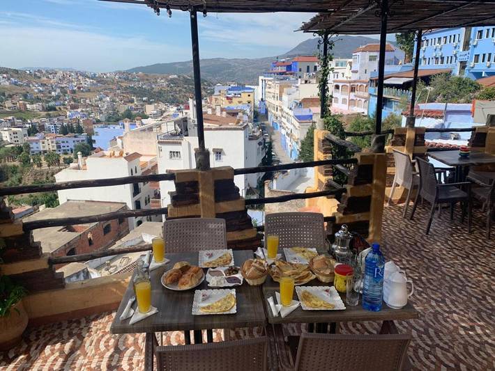 Maison d’hôte pour 2 personnes, avec vue et terrasse