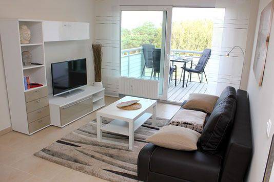 Ferienwohnung für 3 Personen, mit Balkon am Dierhagen Strand - 2