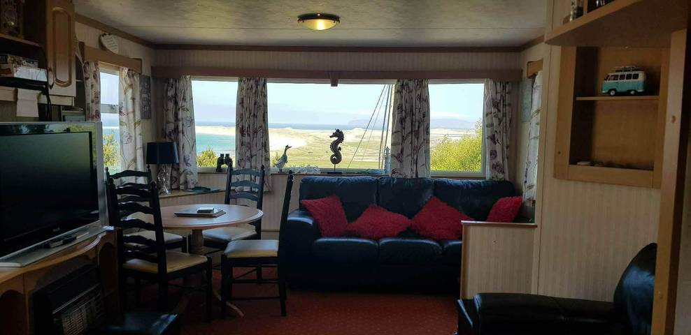 Blockhütte für 6 Personen, mit Meerblick und Garten - 1