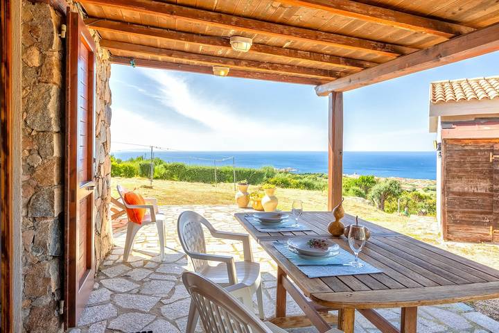 Gîte pour 4 personnes, avec jardin, animaux acceptés dans Sardaigne du Nord