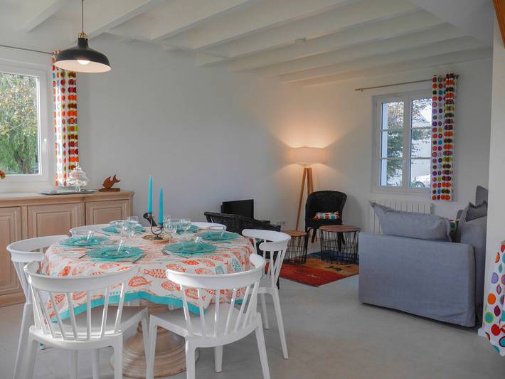 Casa nueva y cómoda cerca de playas, 2 dormitorios in Locmaria, Côte des Mégalithes