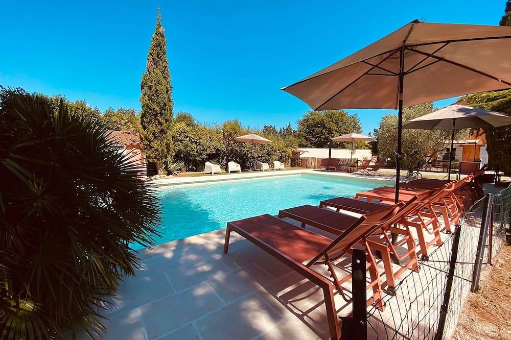 Grand Mas Provençal with swimming pool in Cheval-Blanc, Parque natural regional del Luberon