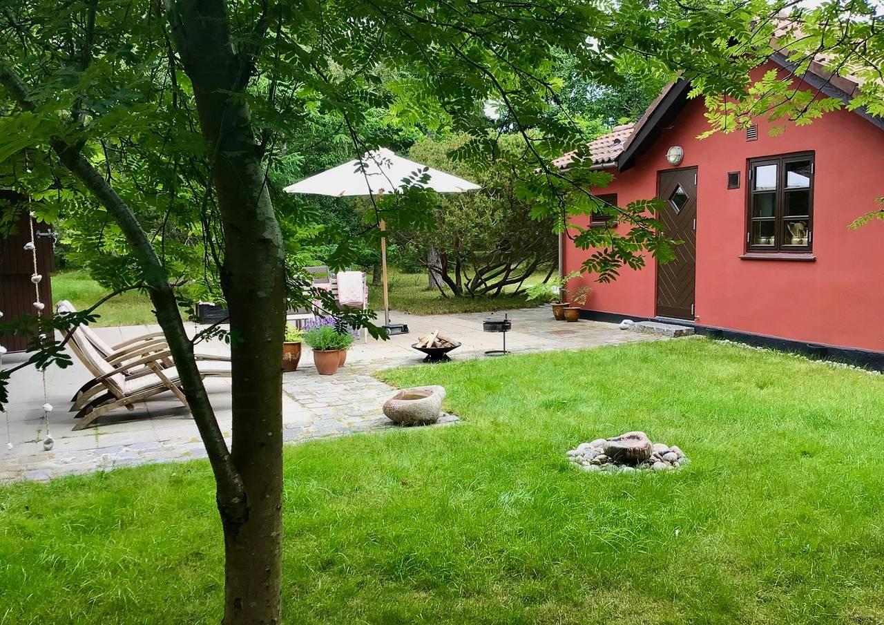 Schönes Ferienhaus auf einem Naturgrundstück in der Sejerø-Bucht in Vig Lyng, Vig