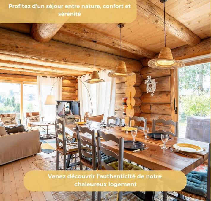 Chalet pour 8 personnes, avec terrasse