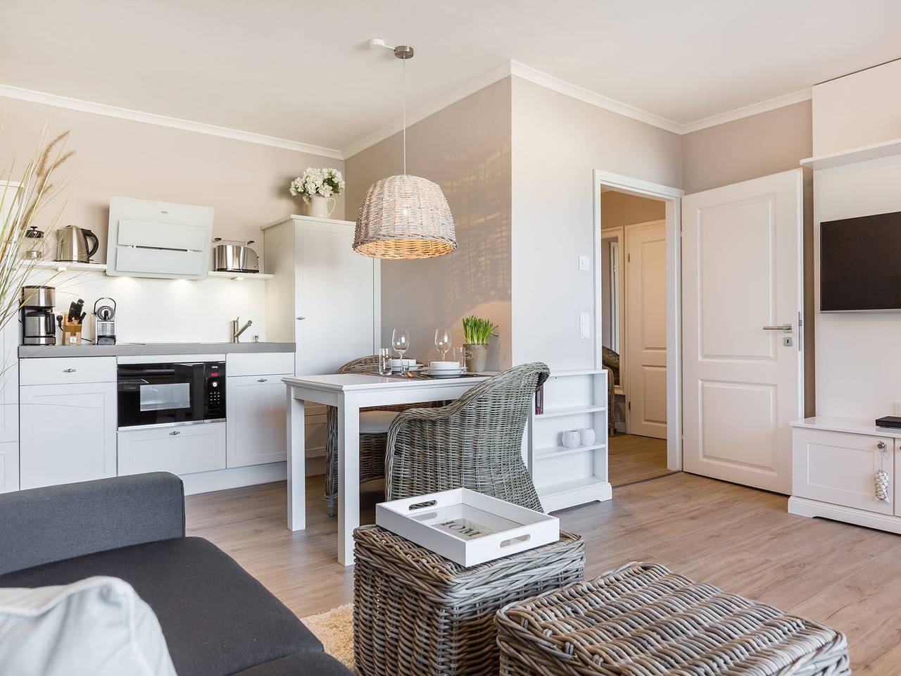 Appartamento intero, Moderne 2-Zimmer-Wohnung in Westerland mit Nord-Balkon und zentraler Lage in Westerland Sylt, Sylt