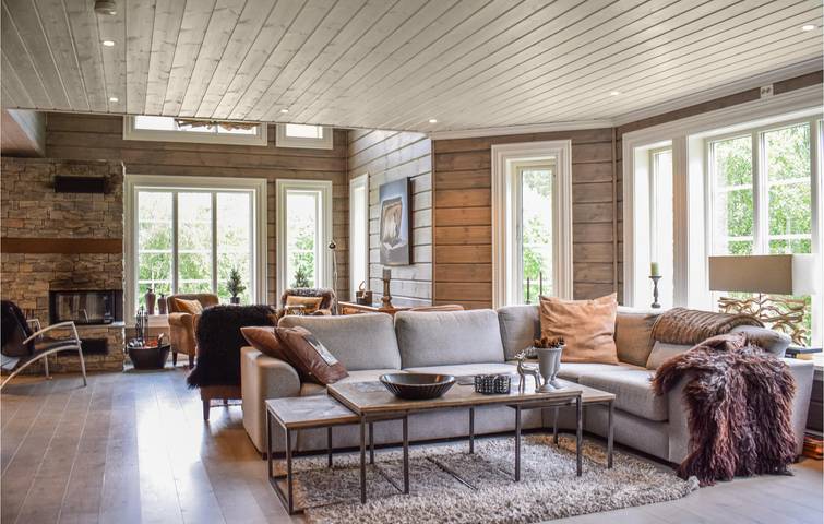 Ferienhaus für 10 Personen mit Garten in Voss