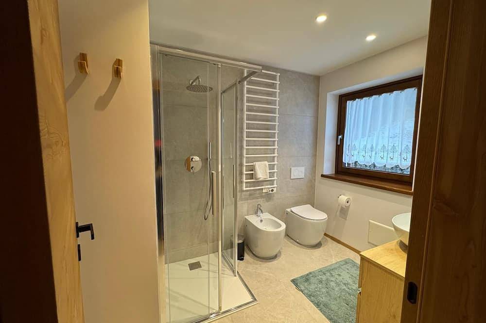 Ganze Wohnung, 60sqm apartment just 10 minutes walk from the sellaronda trail in Buchenstein, Dolomiti Superski