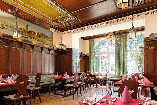 Hotel Bad Schachen - Doppelzimmer Seeseite mit Wc und Bad und Balkon in Bad Schachen, Lindau