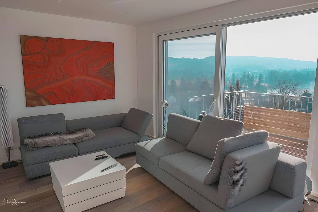 Villa 'Panoramahaus am Schlipfweg' – piscina privada, tumbonas y balcón en zona exclusiva in Weil am Rhein, Selva Negra (zona sur)