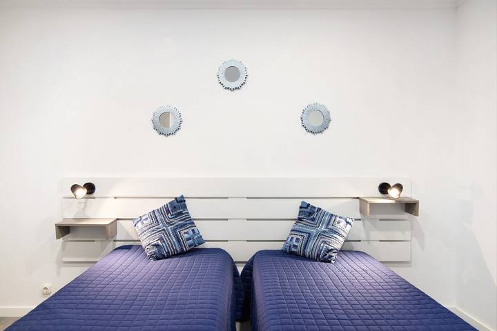Appartement entier, Appartement « Beach » avec terrasse partagée, Wi-Fi et climatisation in Moncarapacho e Fuseta, Parque Natural da Ria Formosa