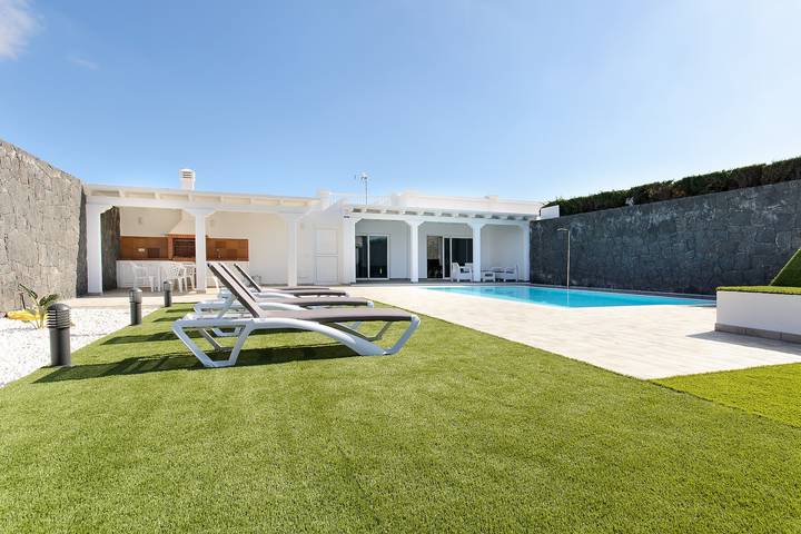 Location de vacances pour 4 personnes, avec jardin à Playa Blanca - 4
