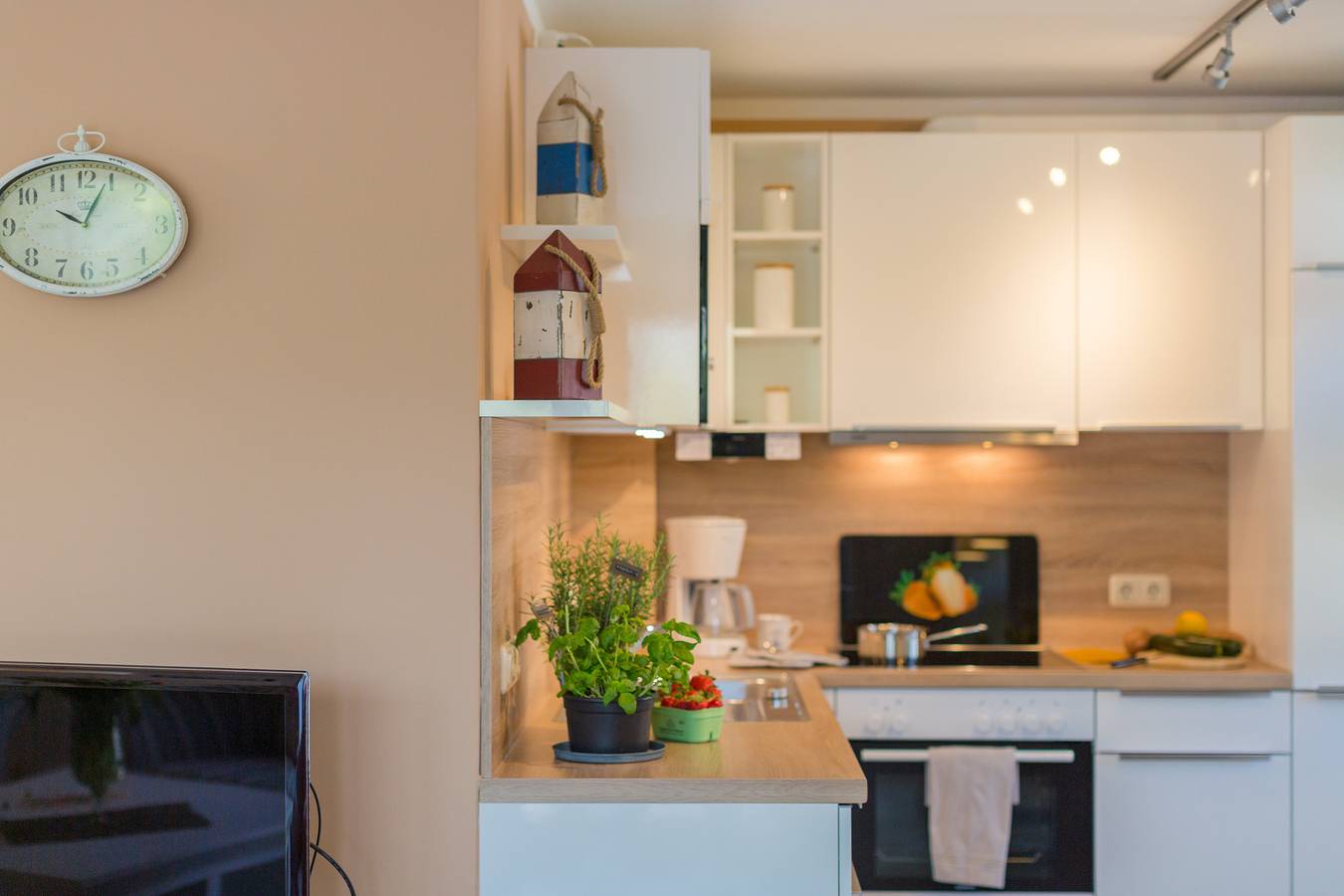 Doppelhaus am Deich in Dierhagen, Fischland