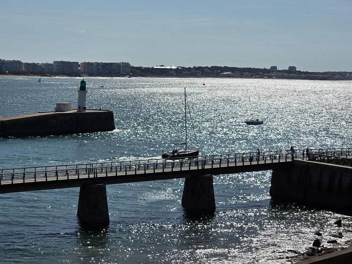 Gîte pour 4 personnes, avec terrasse et vue dans Prieure Saint Nicolas Les Sables D Olonne