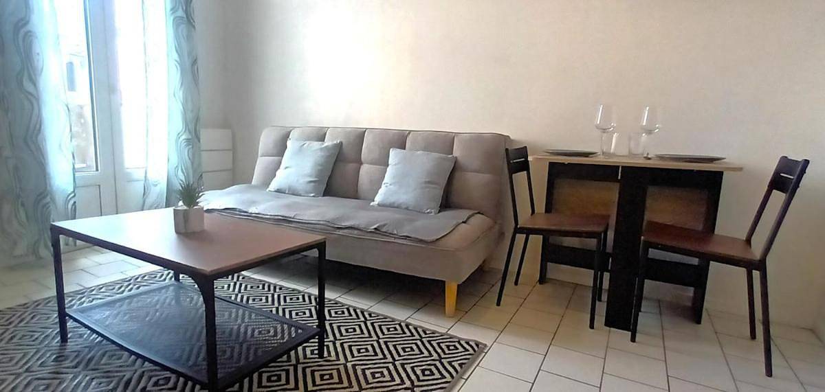 Appartement entier, La Terrasse, T2 proche gare, Wifi, tv Hd, grande terrasse in Tours, Région de Tours
