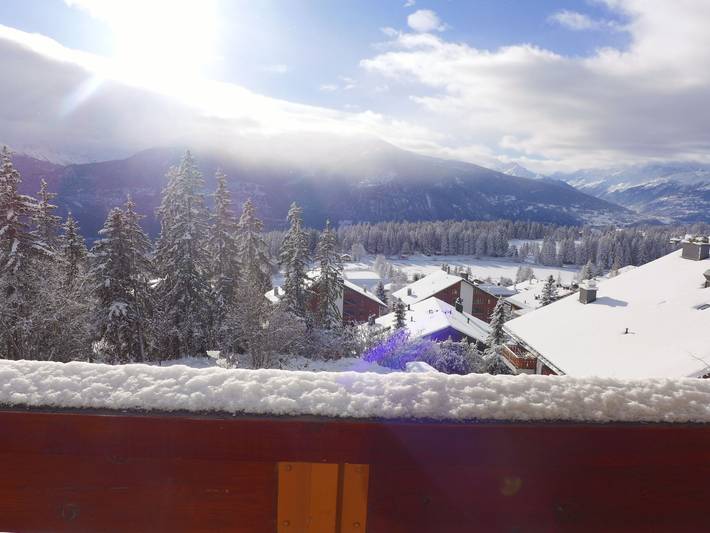 Vakantiewoning voor 2 personen, met balkon in Crans-Montana