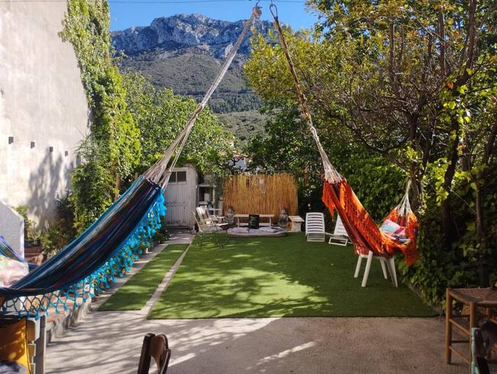 Appartement de vacances pour 2 personnes, avec vue et jardin