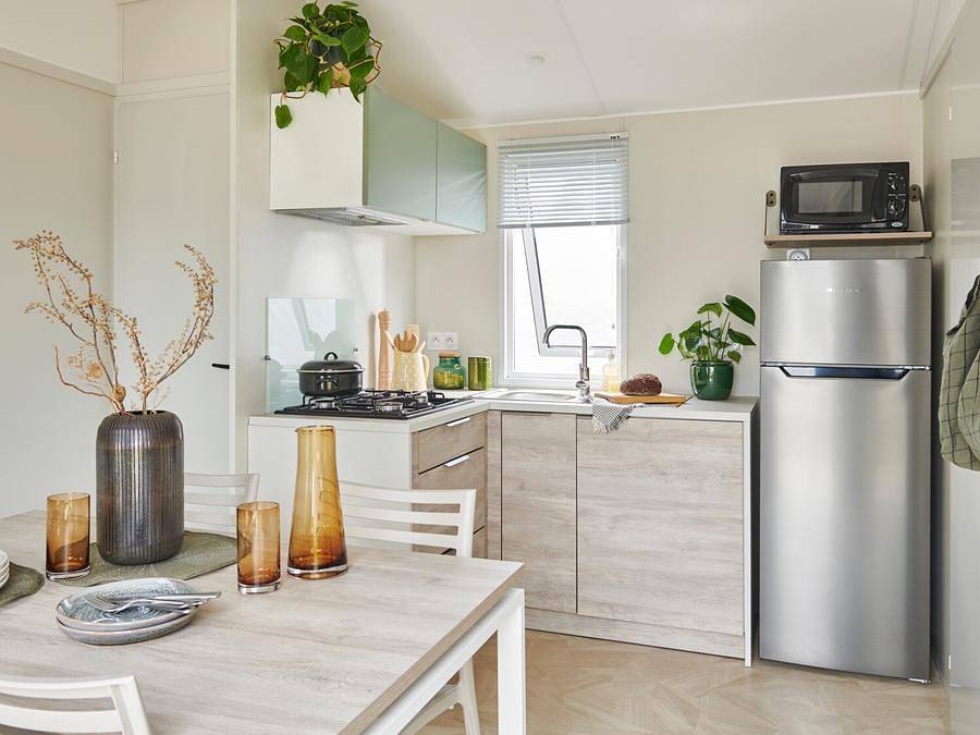 Camping Le Welcome - Mobilhome 6 personas - Mh 2Ch Premium - Terraza Semicubierta in Mesquer, Côte de Jade