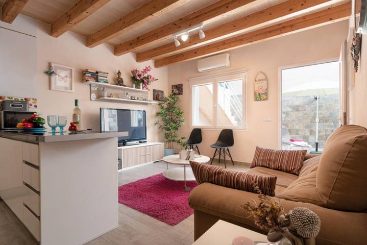 Appartement entier, Appartement de vacances pour 4 personnes avec balcon/terrasse in Porreres, Majorque du Sud