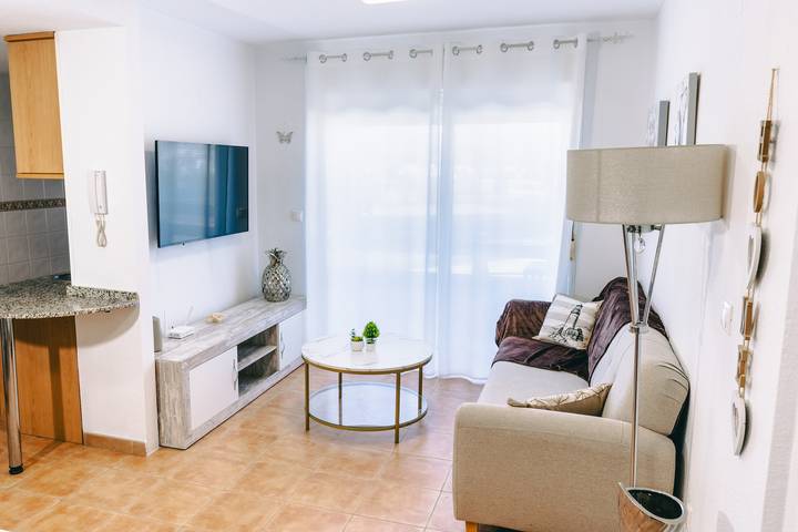 Gîte pour 4 personnes, avec balcon et jardin, animaux acceptés à L'Alfàs del Pi - 4