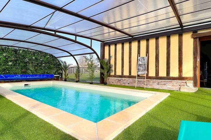 Maison de vacances pour 10 personnes, avec Terrasse et Jardin