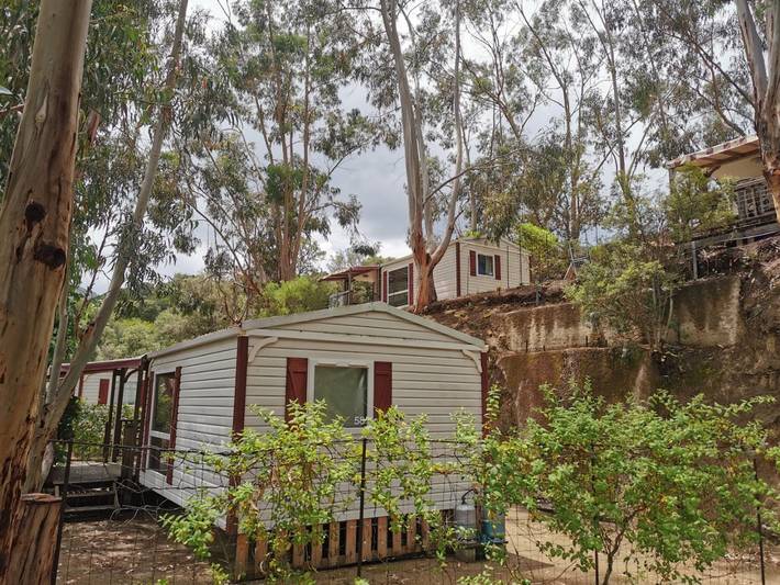 Camping pour 4 personnes, avec terrasse