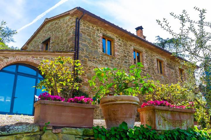 Casa vacanze 'Il Granaio' con piscina, terrazza privata e Wi-Fi in Monte San Savino, Chianti