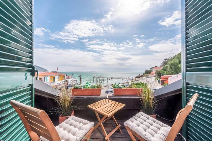 Gîte pour 4 personnes, avec Balcon et Jardin dans Portinho da Arrábida