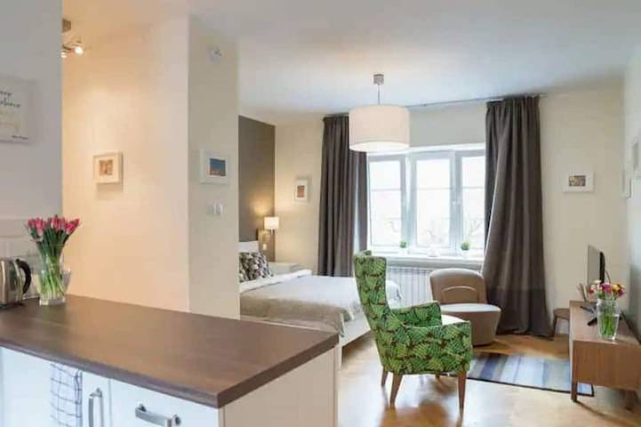 Ganze Wohnung, Julias Apartments Warschau Altstadt Rycerska Studio in Warschau Stadtmitte, Warschau