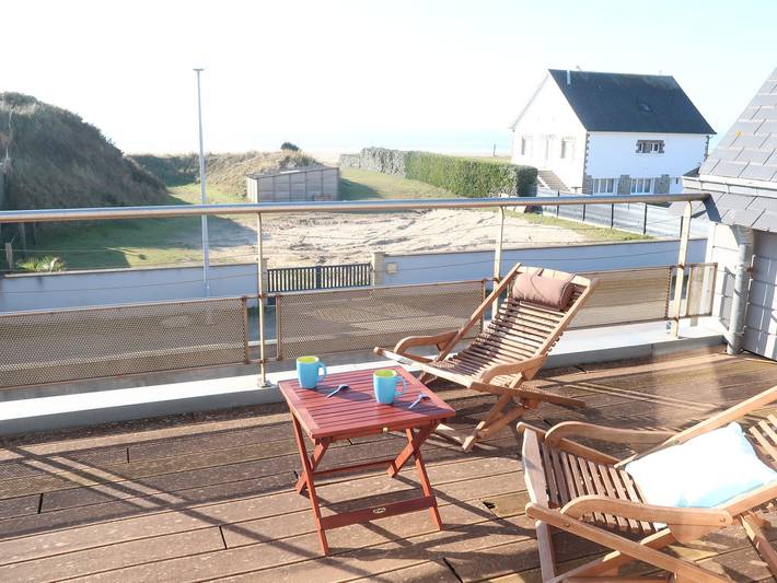 Location de vacances pour 7 personnes, avec terrasse et jardin à Denneville - 2