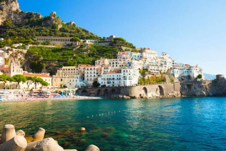 Ferienwohnung für 2 Personen, mit Pool und Balkon sowie Garten in Amalfi