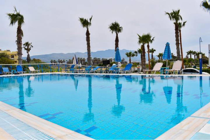 Ferienhaus für 4 Personen, mit Pool und Garten sowie Meerblick auf Kos