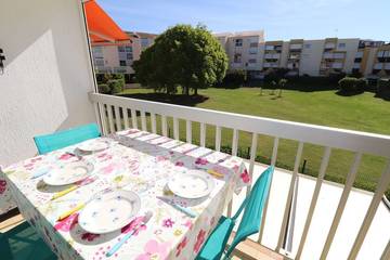 Gîte pour 4 personnes, avec balcon, animaux acceptés dans Le Seaquarium