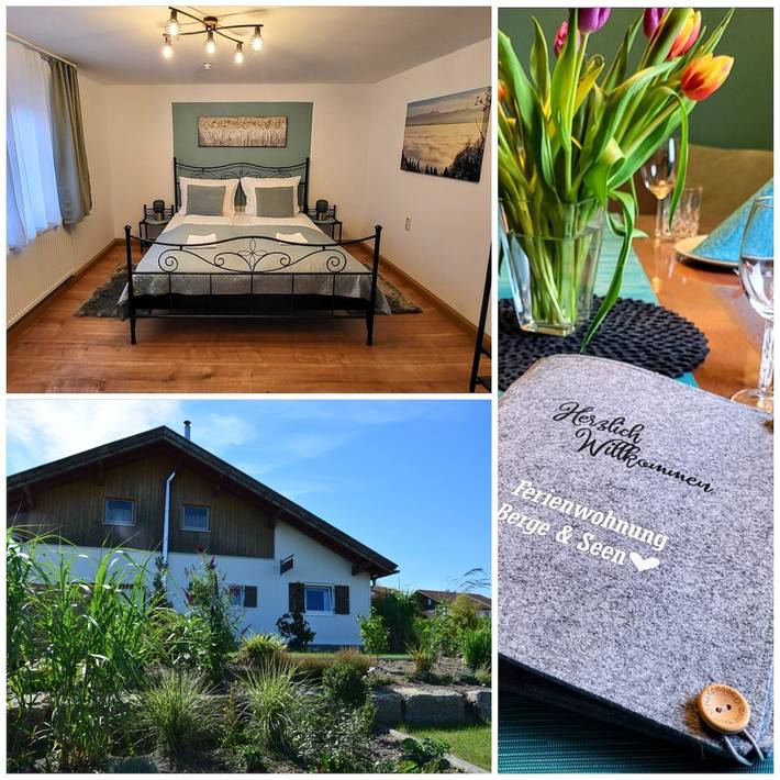 Ferienwohnung für 5 Personen, mit Balkon und Garten in Hohenpeißenberg