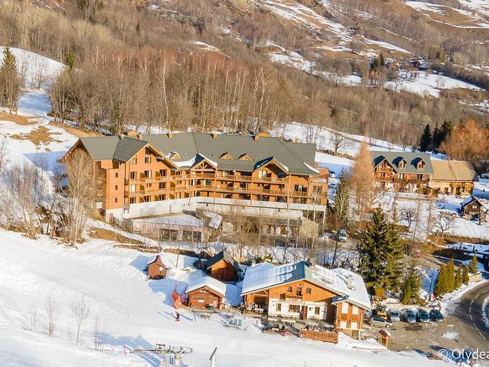 Chalet pour 4 personnes, avec balcon/terrasse et sauna dans Les Sybelles
