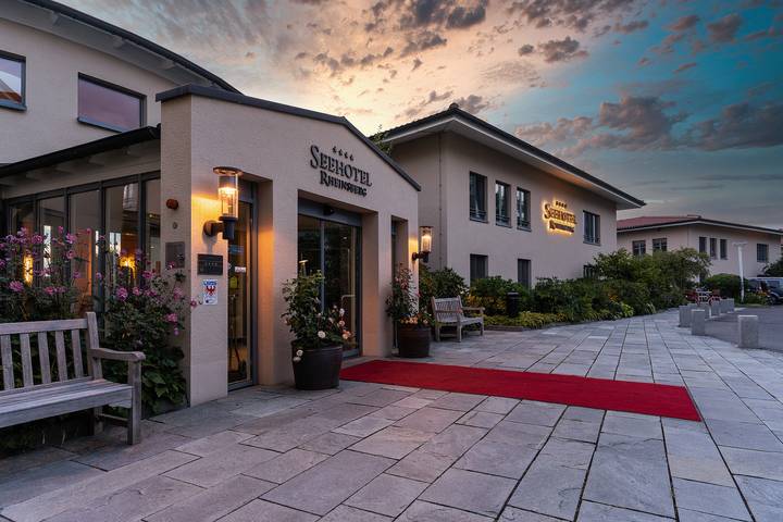 Seehotel Rheinsberg - Einzelzimmer mit Dusche und Wc in Rheinsberger See, Rheinsberg