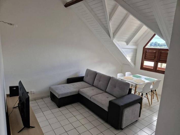 Location de vacances pour 4 personnes, avec terrasse, animaux acceptés à Petit-Bourg