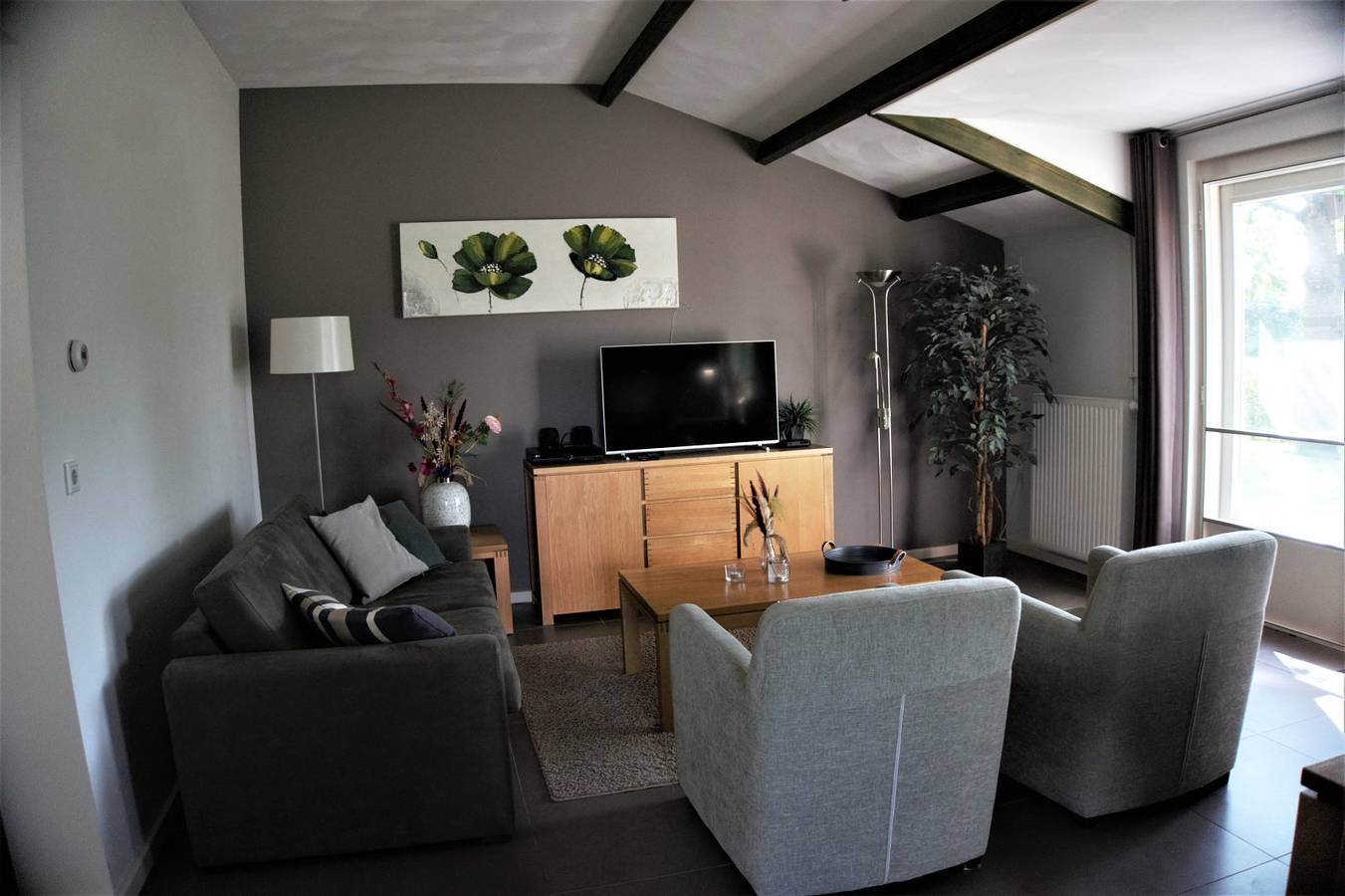 Modern ingerichte 6 persoons vakantiehuis gevestigd in een boerderij in Limburg in Limburg