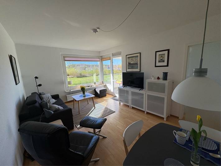 Ferienwohnung für 4 Personen, mit Balkon und Ausblick in Schausende - 3