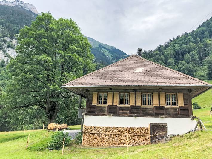 Bauernhof für 4 Personen, mit Balkon und Terrasse
