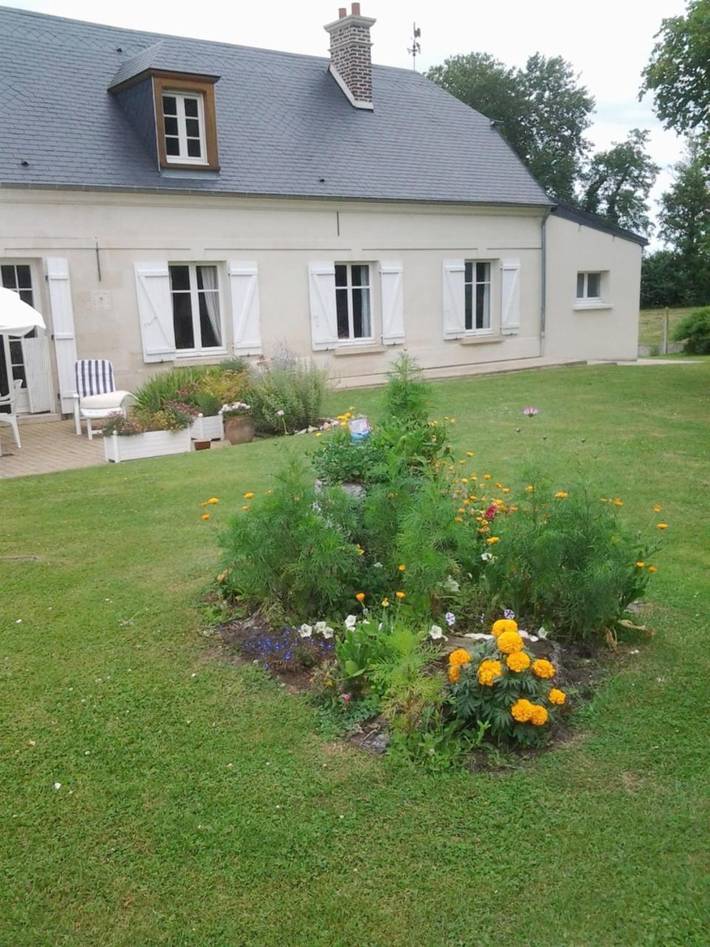 Chambre d’hôte pour 4 personnes, avec Terrasse et Jardin