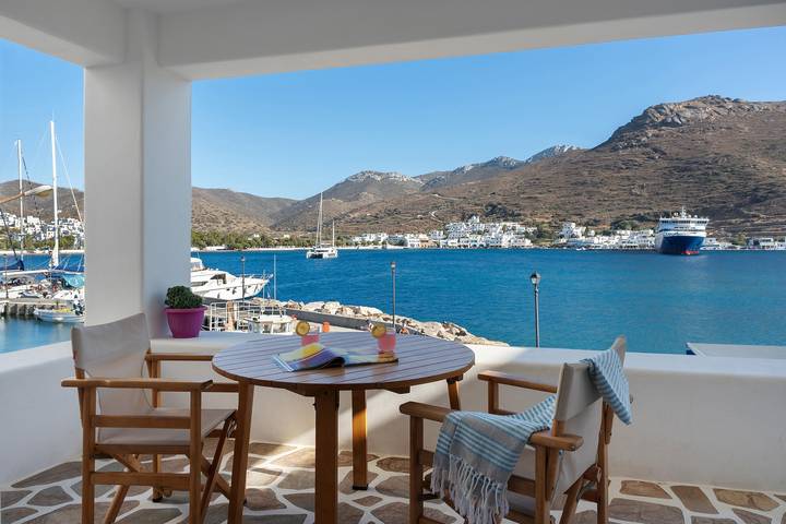 Appartement de vacances pour 5 personnes, avec Balcon dans Amorgos