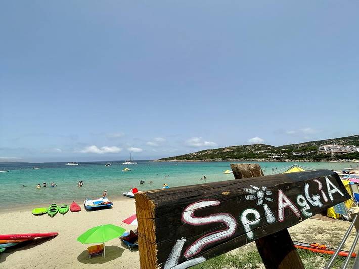 Appartamento per 6 persone, con Vista oceano e Balcone/Terrazza nonché Giardino a Baia Sardinia