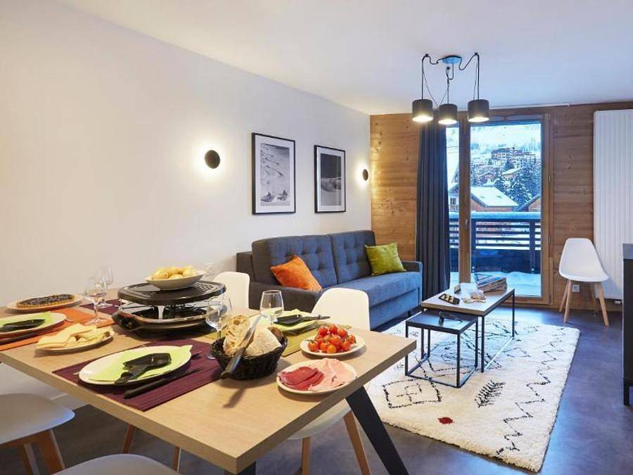 Résidence Goélia Le Hameau - Appartement 6 personnes - G/338_2 Pieces Cabine 6 Personnes in Mont-de-Lans, Les Deux Alpes
