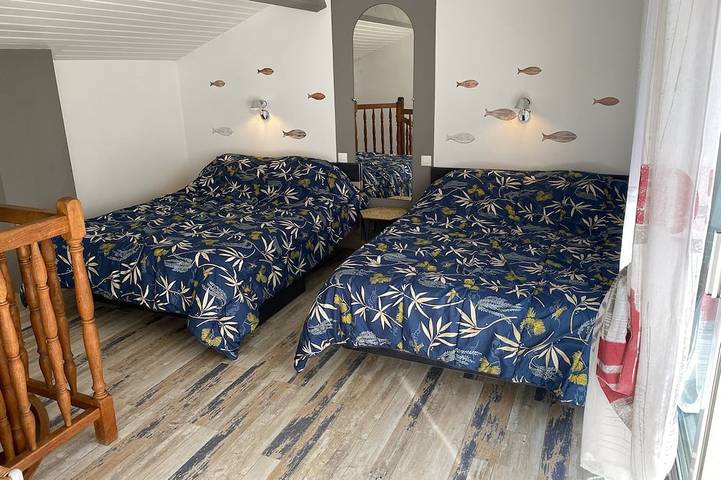Location de vacances pour 4 personnes, avec balcon dans Gare De Pornic - 2