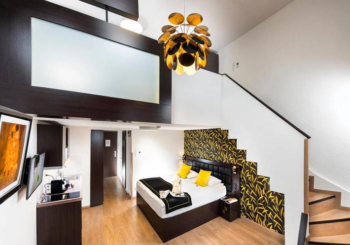Chambre d’hôte pour 2 personnes, avec Terrasse et Sauna à Budapest