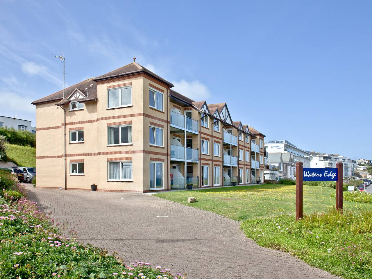 Ganze Wohnung, Apartment 2 Waters Edge in Newquay, Cornwall